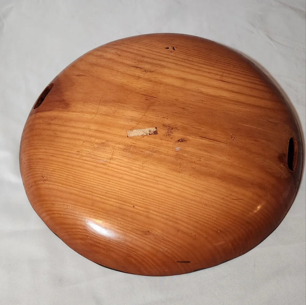 Colorful Handcrafted Wooden Serving Tray